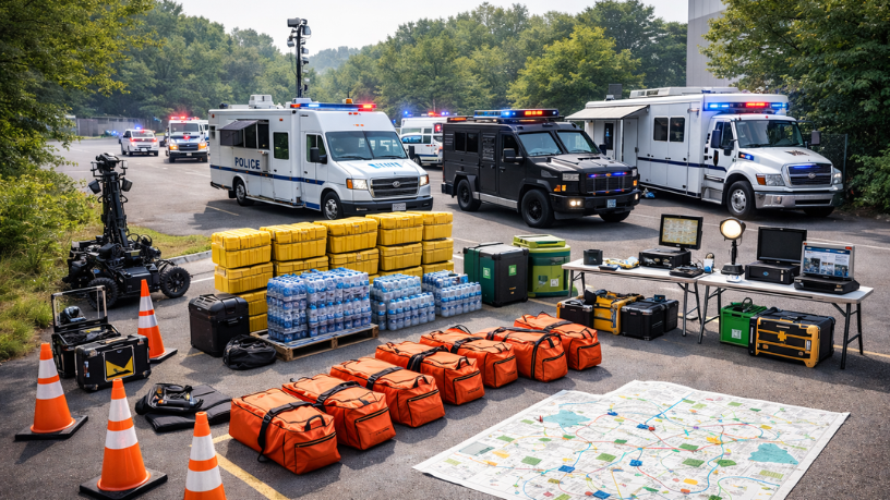 Para Ernesto Kenji Igarashi, a logística bem estruturada sustenta operações de segurança complexas e descentralizadas.