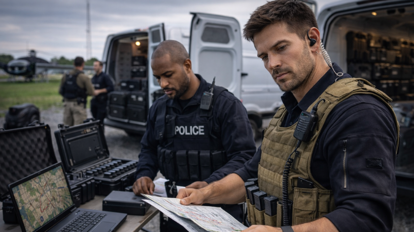 A preparação logística é fator-chave em operações de segurança realizadas em múltiplos locais, explica Ernesto Kenji Igarashi.