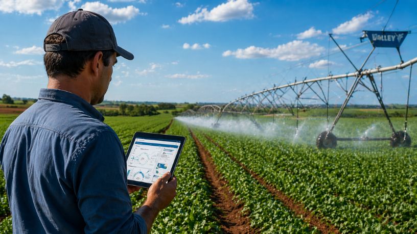 Inteligência Artificial no Campo: Tecnologia Brasileira Reduz Custos de Energia e Otimiza o Uso da Água